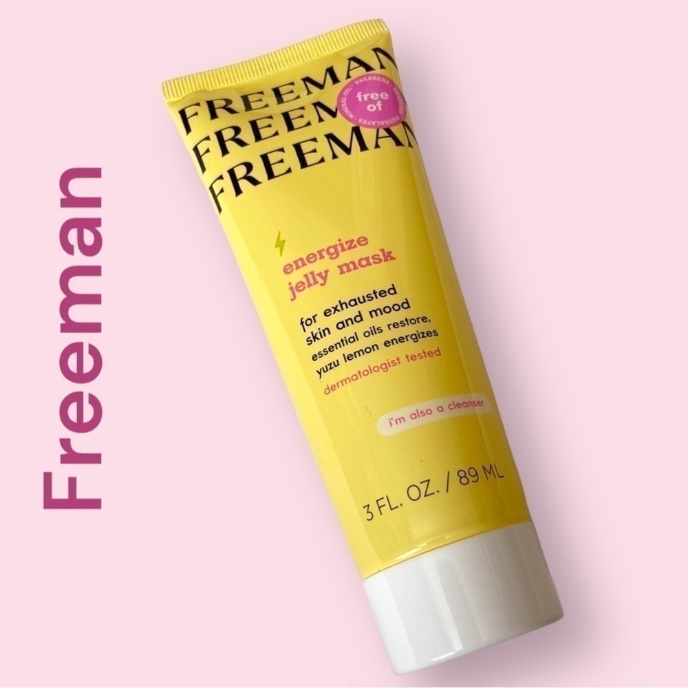 Freeman Energize Yuzu Lemon Jelly Facial Mask 3 fl oz